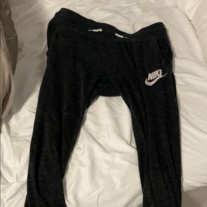 Nike crop sweatpants